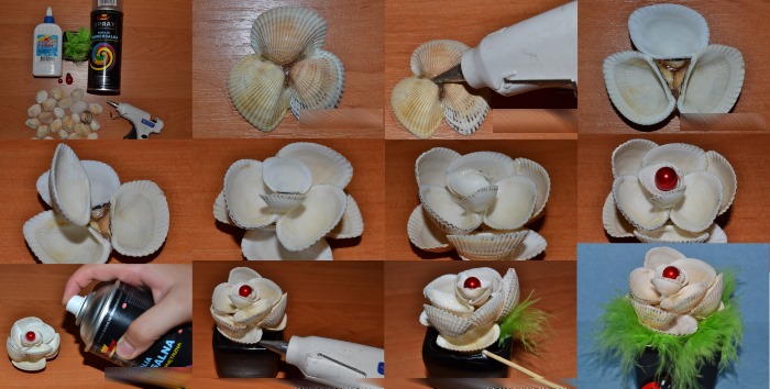 Was man mit eigenen Händen aus Muscheln machen kann. Basteln für Anfänger, Kinder. Anleitungen, Fotos