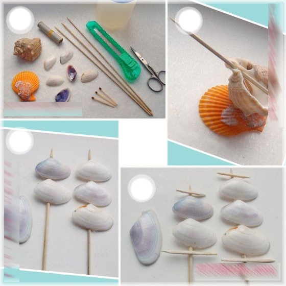 Was man mit eigenen Händen aus Muscheln machen kann. Basteln für Anfänger, Kinder. Anleitungen, Fotos