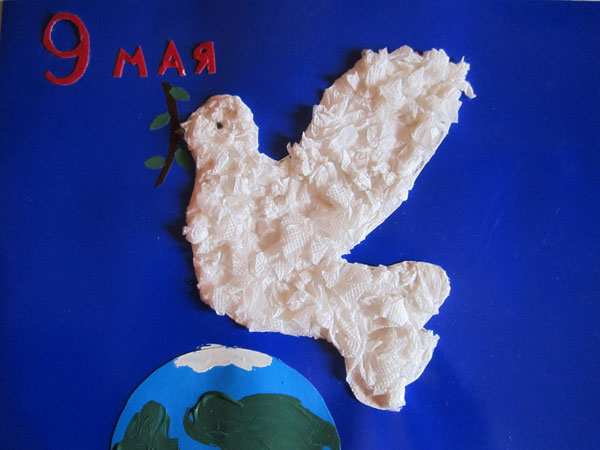 Basteln mit Papierservietten für Kinder. Meisterklasse Schritt für Schritt, Diagramme, Fotos