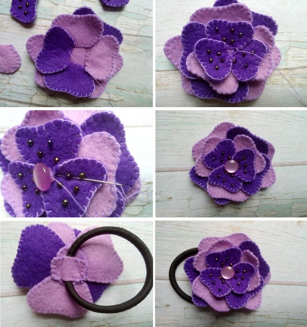 DIY-Haarbänder aus Satinbändern, Foamiran, Schleifen. Meisterklasse mit Fotos
