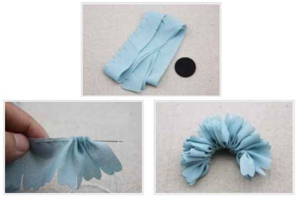 DIY-Haarbänder aus Satinbändern, Foamiran, Schleifen. Meisterklasse mit Fotos
