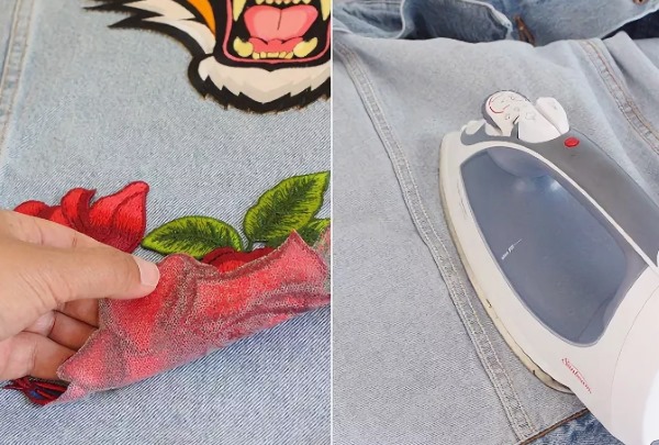 So nähen Sie ein Loch ohne Naht an Hosen, Jacken, Jeans, Pullovern und T-Shirts von Hand