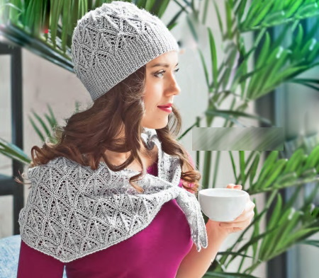 Durchbrochene Muster mit Stricknadeln: einfache Pfade, Blätter, Ähren, Seerose. Muster und Beschreibung: Socken, Snood, Schal, Strickjacke, Stola