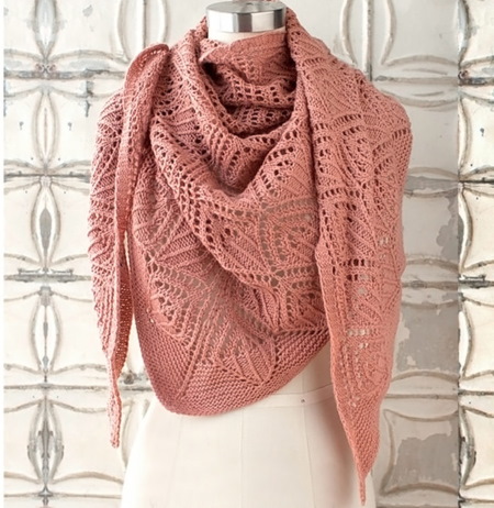 So stricken Sie einen Baktus mit Stricknadeln. Muster und Beschreibung von durchbrochenem Schal, Schal, Kinderschal-Snood