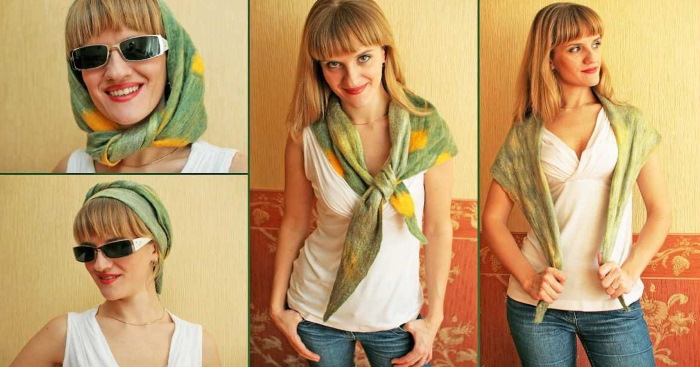 So stricken Sie einen Baktus mit Stricknadeln. Muster und Beschreibung von durchbrochenem Schal, Schal, Kinderschal-Snood