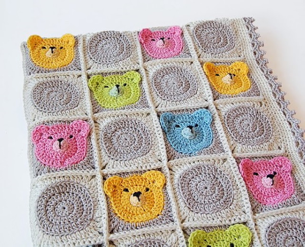 Häkeln Sie Babydecken. Strickmuster und Beschreibungen für Anfänger