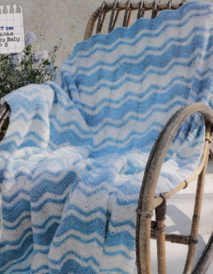 Häkeln Sie Babydecken. Strickmuster und Beschreibungen für Anfänger