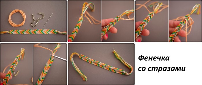 Wie man Kugeln aus Fäden webt. Muster von Armbändern für Anfänger aus Zahnseide, Video-Tutorials