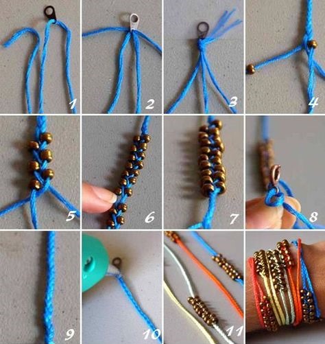 Wie man Kugeln aus Fäden webt. Muster von Armbändern für Anfänger aus Zahnseide, Video-Tutorials