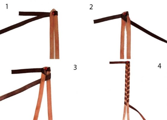 Wie man Kugeln aus Fäden webt. Muster von Armbändern für Anfänger aus Zahnseide, Video-Tutorials