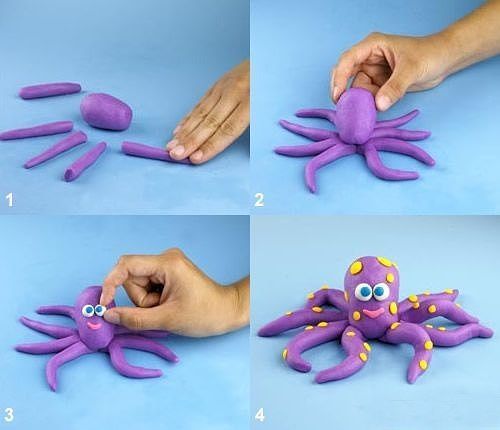 Interessanti lavoretti fai da te con i bambini con carta e cartone, modellazione con pasta di sale, plastilina