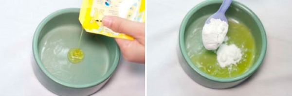 Wie man zu Hause Plastilin aus Mehl, Wasser und Salz, Teig, Stärke und Haarspülung herstellt