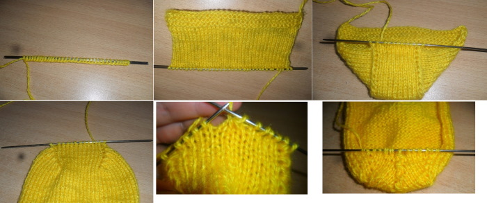 So stricken Sie Socken mit zwei Stricknadeln für Anfänger. Meisterklasse Stricken auf einfache Weise