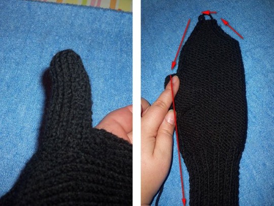 So stricken Sie Fäustlinge mit Stricknadeln. Schemata und Schritt-für-Schritt-Beschreibung für Anfänger