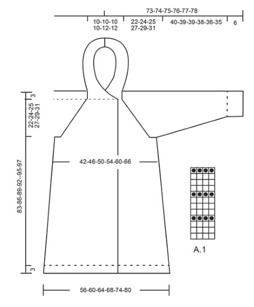 Strickjacke im Krausstich mit Stricknadeln. Schemata und Schritt-für-Schritt-Beschreibung für Anfänger