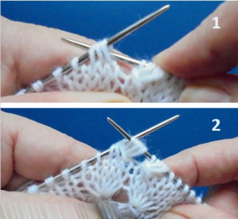 Gestrickte Bluse für ein Mädchen mit Stricknadeln. Diagramm und Beschreibung zum Stricken eines Raglans von oben