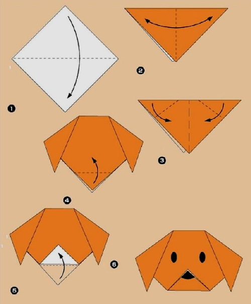 Einfaches Basteln mit Papier und Karton für Kinder. Interessantes Origami mit eigenen Händen Schritt für Schritt mit Fotos