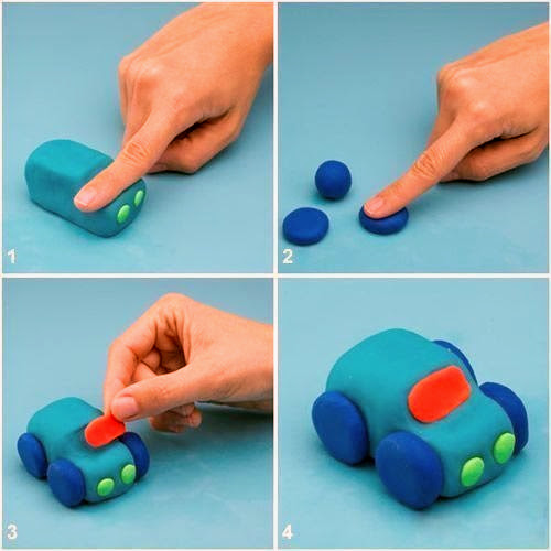 Modellieren aus Plastilin für Vorschulkinder, Klasse 1-2. Einfaches DIY-Basteln Schritt für Schritt mit Fotos