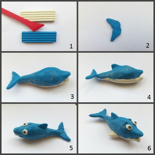 Modellieren aus Plastilin für Vorschulkinder, Klasse 1-2. Einfaches DIY-Basteln Schritt für Schritt mit Fotos