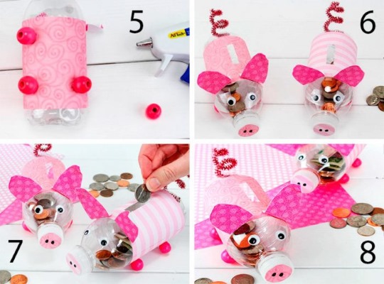 DIY-Bastelarbeiten für Zuhause in 5 Minuten. Geschickte Hände im Umgang mit Kindern
