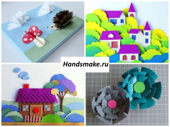Basteln aus Papier und Pappe zum Selbermachen für die Grundschule, Klassen 2-3-4. Fotos, Diagramme und Beschreibung