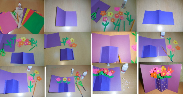 Basteln aus Papier und Pappe zum Selbermachen für die Grundschule, Klassen 2-3-4. Fotos, Diagramme und Beschreibung