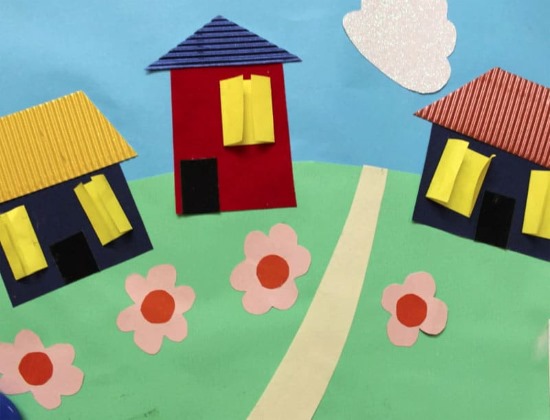 Basteln für Kinder aus geometrischen Formen der 1.-2.-3.-4. Klasse. Vorlagen, Anwendungen