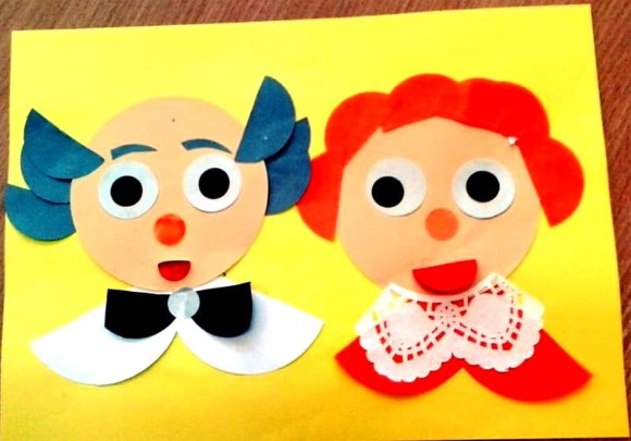 Basteln für Kinder aus geometrischen Formen der 1.-2.-3.-4. Klasse. Vorlagen, Anwendungen