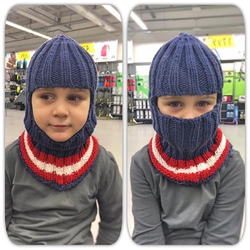 Strickmützen für Jungen im Alter von 3–4, 5–6 und 7–10 Jahren, Winter. Schemata mit Beschreibung, Modelle