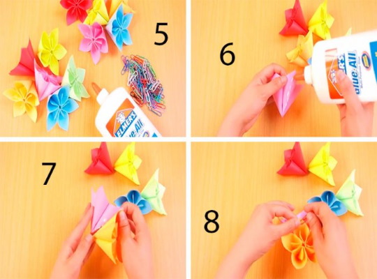 DIY-Papierbasteln für Kinder. Schemata, Vorlagen, Anleitungen