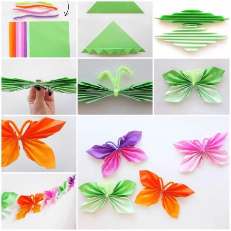 DIY-Papierbasteln für Kinder. Schemata, Vorlagen, Anleitungen