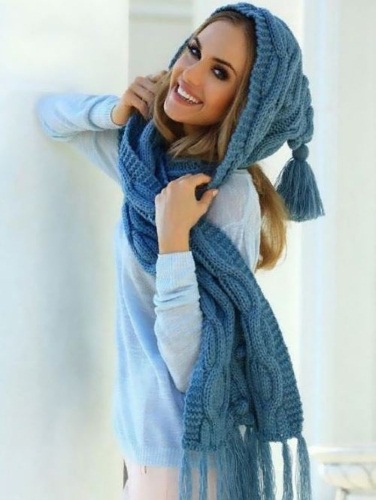 So stricken Sie eine Haube mit Stricknadeln für Frauen und Mädchen. Schemata, neue Modelle