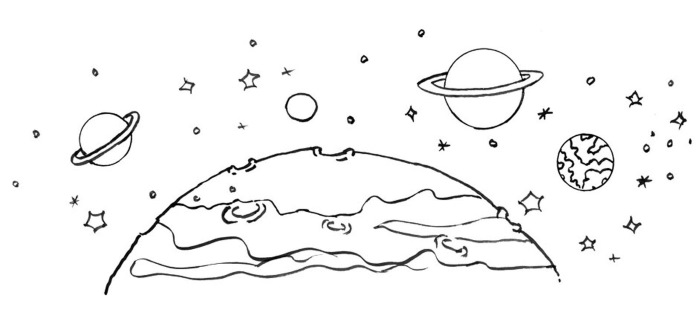 Bilder für das persönliche Tagebuch eines Mädchens. Design-Ideen zum Kopieren, Zeichnungen auf Zellen, süß, lustig