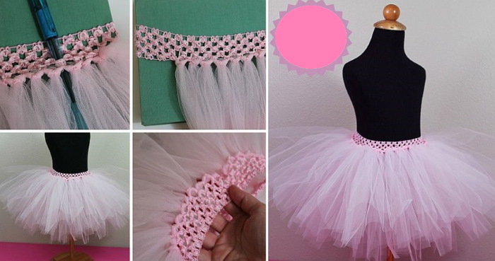 DIY-Tüllkleider für Mädchen. Fotos, Meisterkurse, Muster
