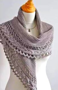 Mit Nadeln gestrickte durchbrochene Schals. Schemata und Beschreibung für Anfänger