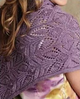 Mit Nadeln gestrickte durchbrochene Schals. Schemata und Beschreibung für Anfänger