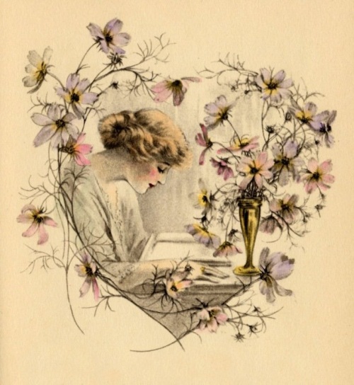 Decoupage, druckbare Bilder: Vintage, Schwarzweiß, Landschaften, Tiere, Blumen