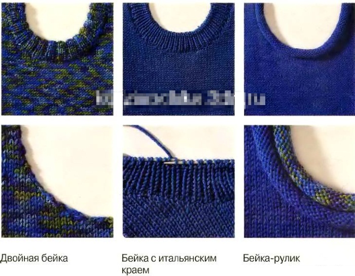 Wie man Schritt für Schritt einen Halsausschnitt für einen Anfängerpullover aus Mohair strickt, Abnahmen, verkürzte Reihen