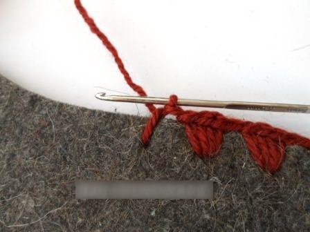 Tunesische Häkelarbeit: Decken, Kissen, Tagesdecken. Muster aus Garnresten