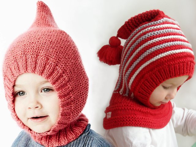 Kindermützen stricken mit Stricknadeln für die Kleinsten. Meisterkurse, Videounterricht