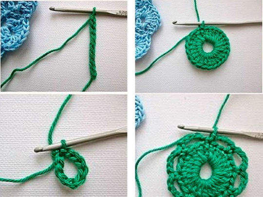 Stricken aus Garnresten mit Häkel- und Stricknadeln. Schemata mit Beschreibungen, Fotos von Handwerk