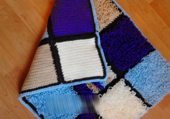Stricken aus Garnresten mit Häkel- und Stricknadeln. Schemata mit Beschreibungen, Fotos von Handwerk