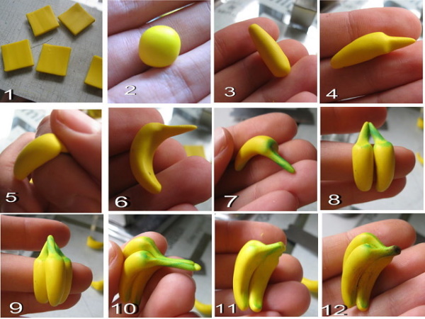 Lebensmittel aus Plastilin. Wie man Puppen formt, was man mit eigenen Händen machen kann