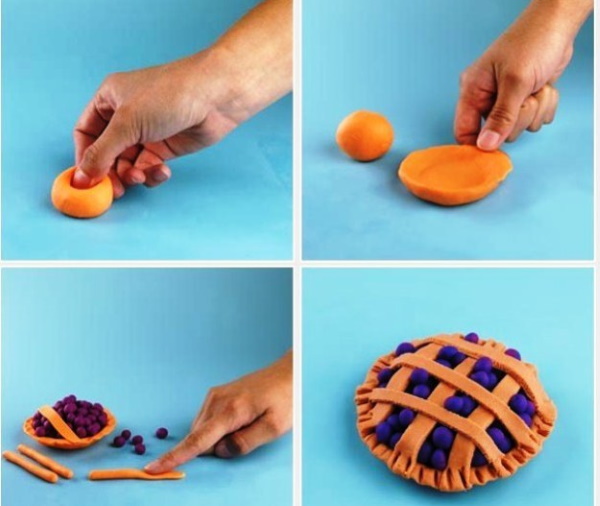 Lebensmittel aus Plastilin. Wie man Puppen formt, was man mit eigenen Händen machen kann