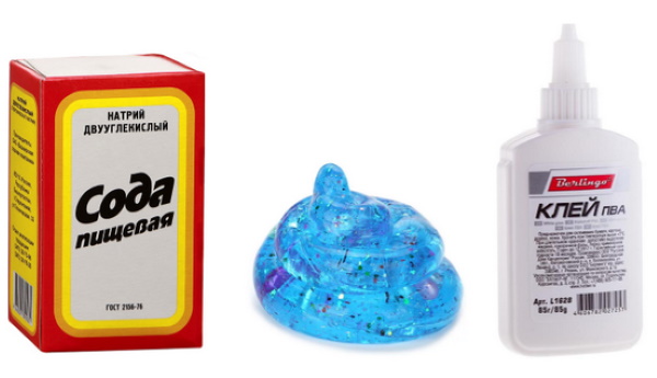 So stellen Sie Schleim ohne Natriumtetraborat, PVA-Kleber aus Shampoo und Schaum her. Rezepte mit Fotos