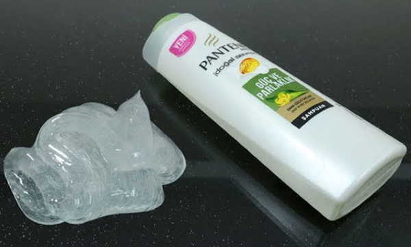 So stellen Sie Schleim ohne Natriumtetraborat, PVA-Kleber aus Shampoo und Schaum her. Rezepte mit Fotos