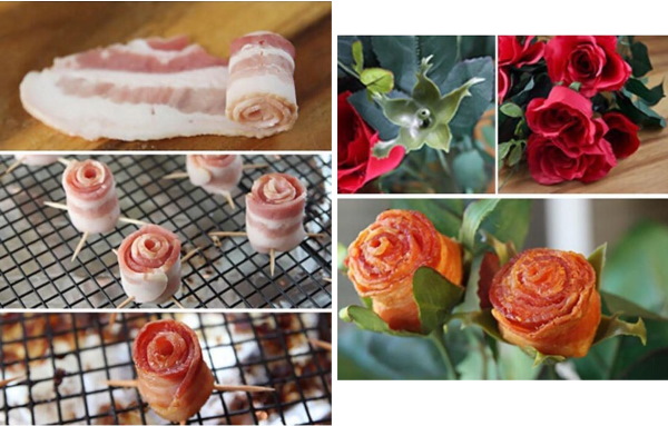 Essbarer Blumenstrauß für eine Frau. So machen Sie es selbst