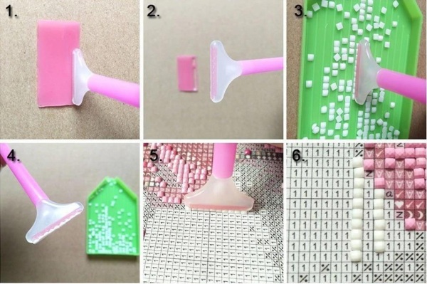 Diamantstickerei für Anfänger. Fotos von fertigen Arbeiten, Video-Tutorials