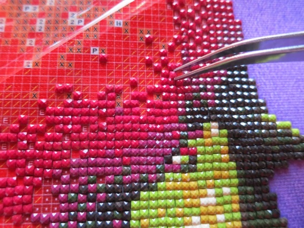 Diamantstickerei für Anfänger. Fotos von fertigen Arbeiten, Video-Tutorials