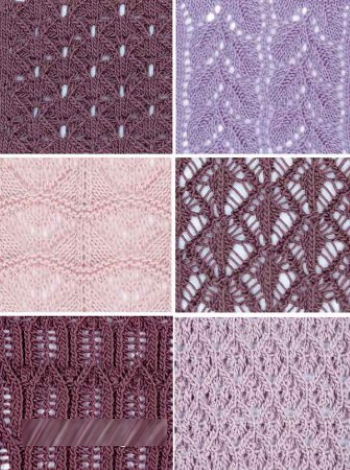 Durchbrochenes Stricken. Schemata und Beschreibungen, modische Modelle für Frauen, Kinder